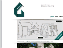 Tablet Screenshot of charron-architecture.com